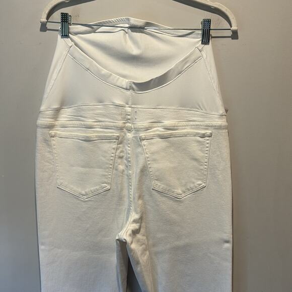 NWT J. Crew White maternity jean in signature stretch Slim Fit Full Length BR173 - Picture 7 of 14